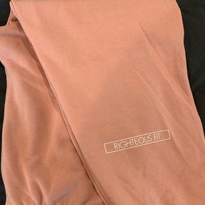 Women’s nude sweat pants size L